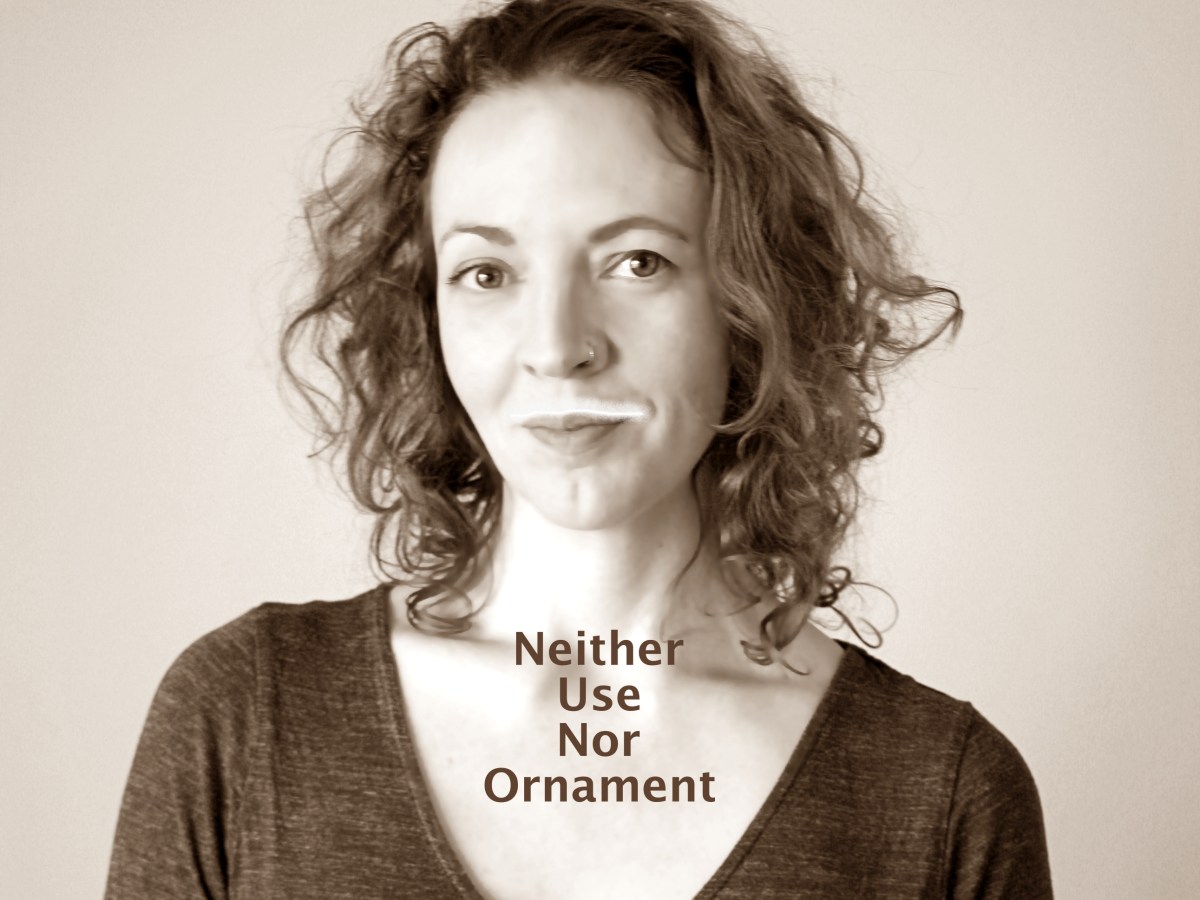 Neither Use Nor&nbsp;Ornament