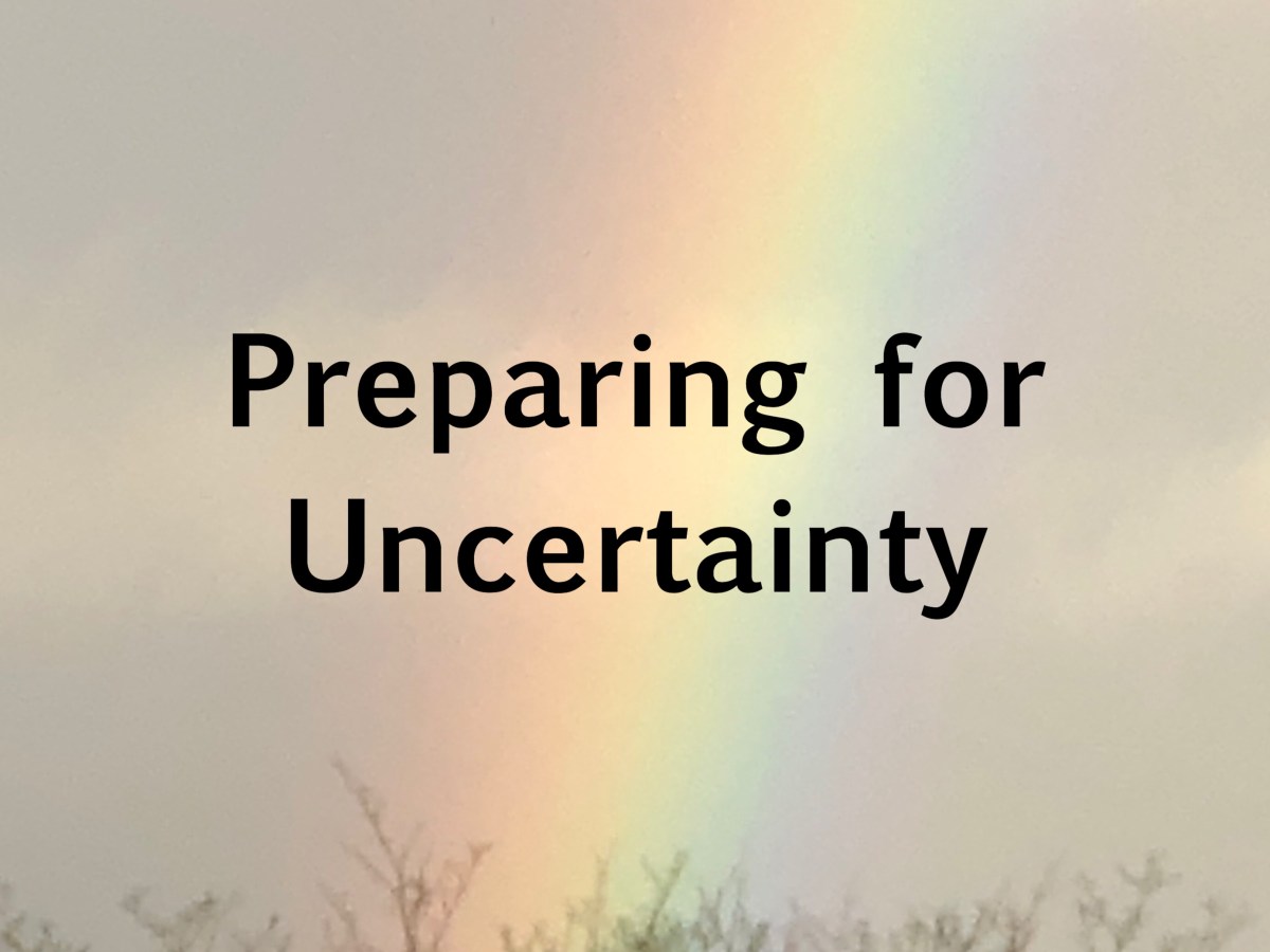 Preparing for Uncertainty