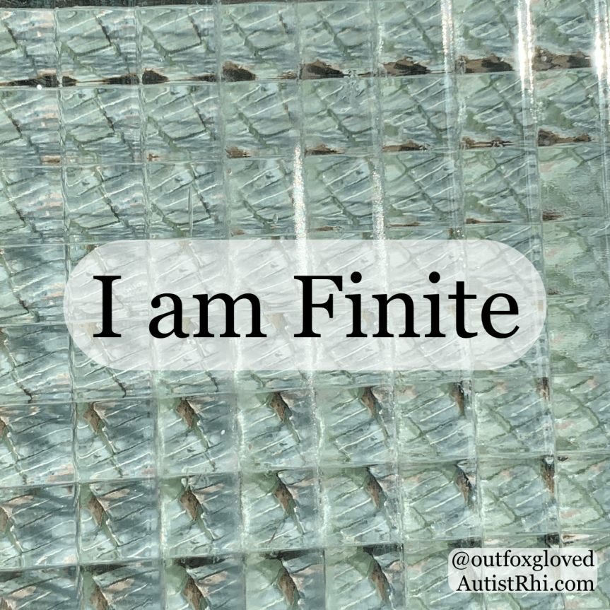 I am Finite